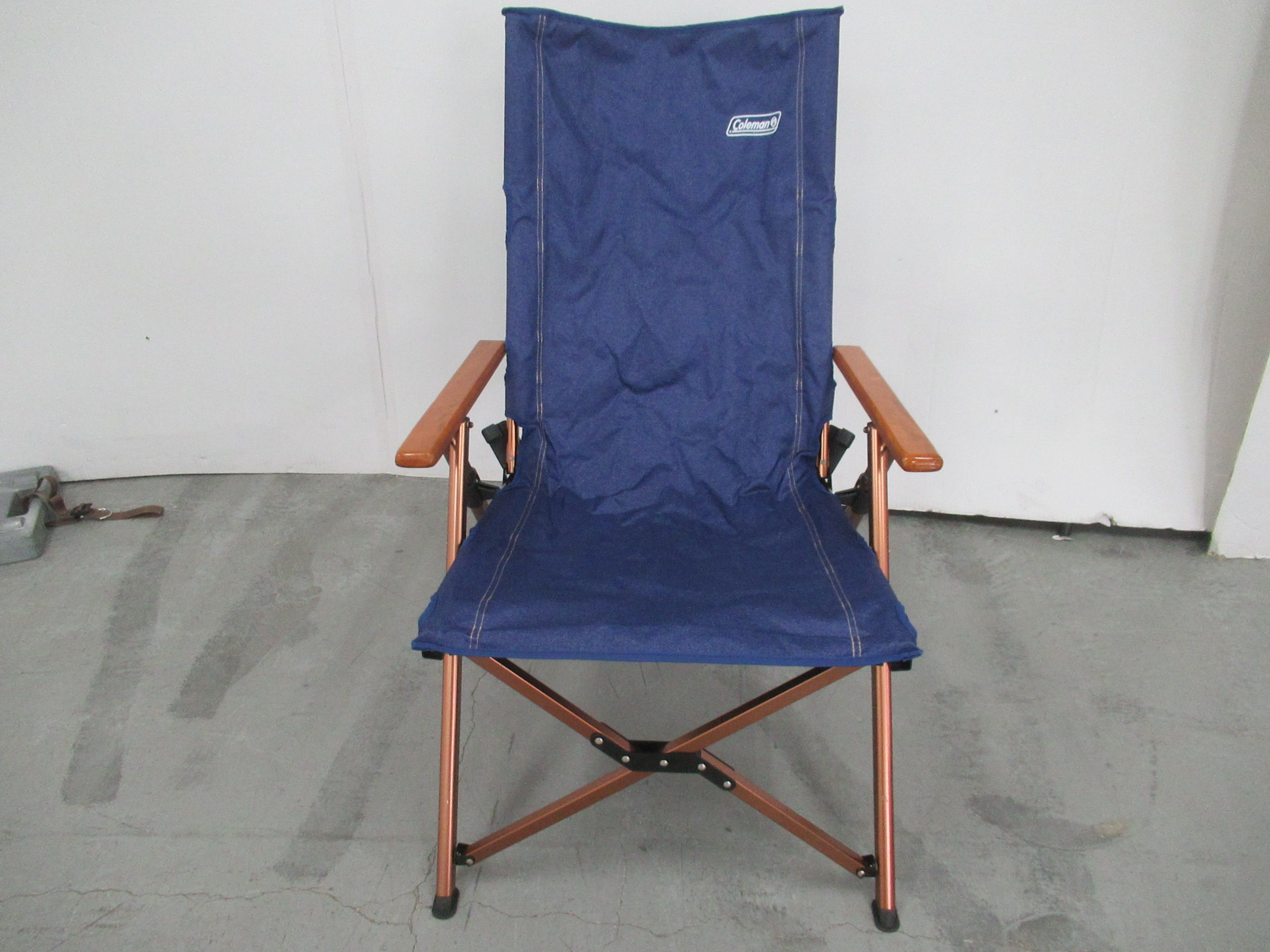 Coleman レイチェア インディゴレーベル デニム 2脚セット美品