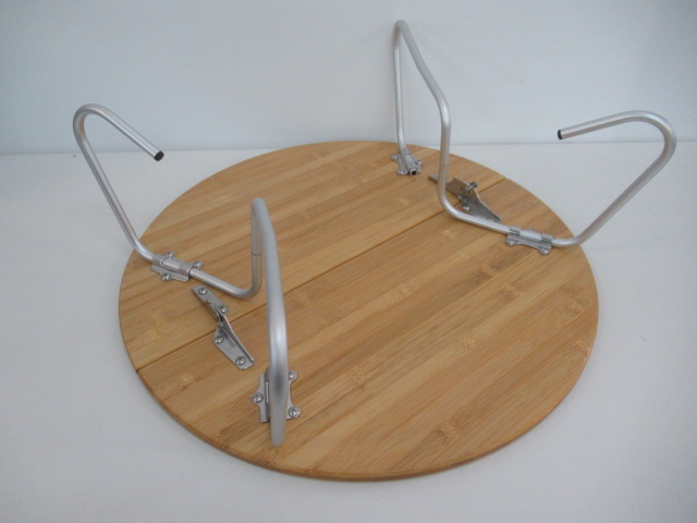 ワンアクションちゃぶ台竹 S LV-070T | アウトドア用品・アウトドア