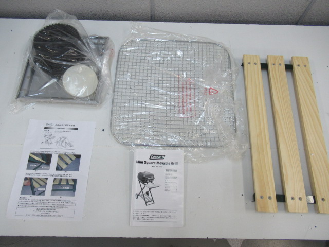 コールマン ミニスクエア モバイル グリル Yahoo!オークション - 【未