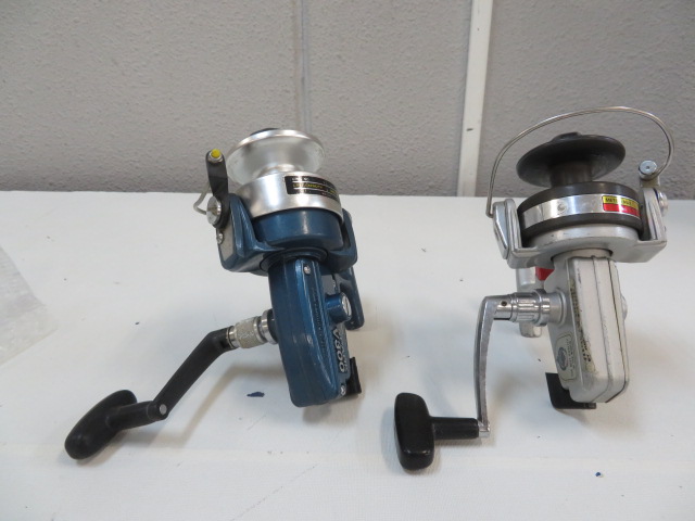 ダイワ、オリムピック スピニングリール2個セット | アウトドア用品