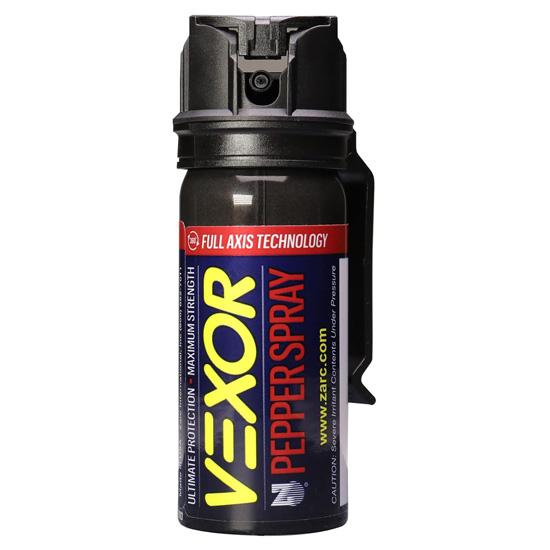 VEXOR ベクサー 催涙スプレー フルアクシス ジェル ベルトクリップ付