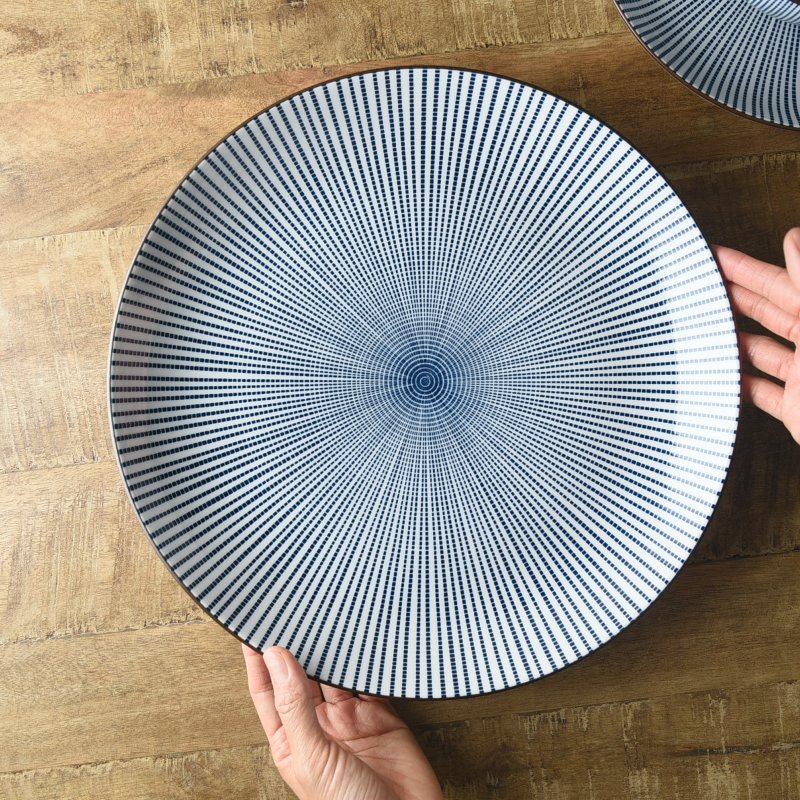 千段十草 31cm特大皿(10.0皿)[定番] - 業務用食器販売用食器 卸売のやまに