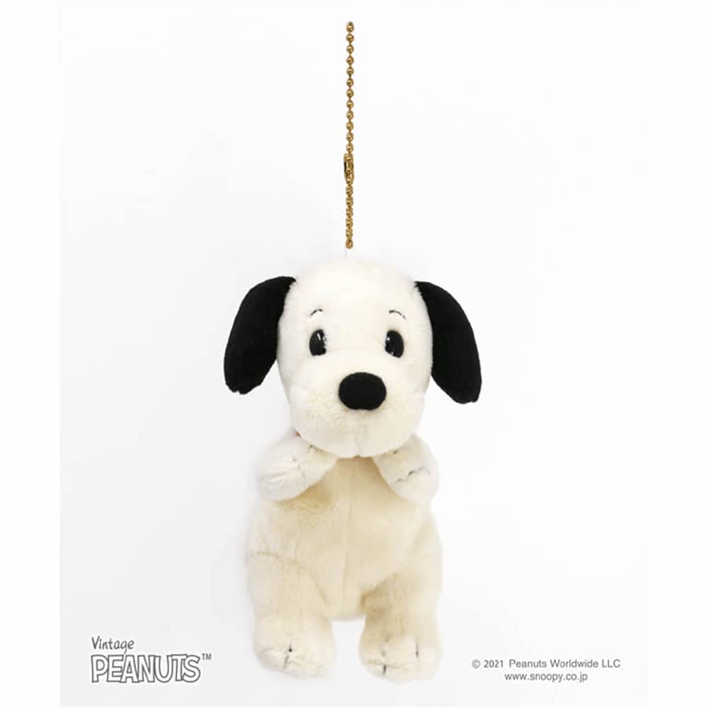Sekiguchi Snoopy Play! 1950s vintage keychain Plush Doll mascot
