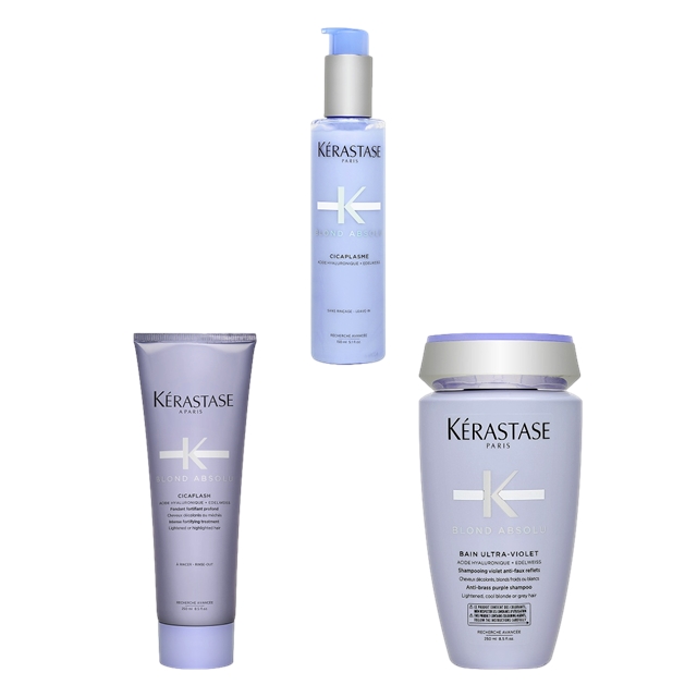ケラスターゼ ブロンドアブソリュ 3点セット/ BL セラム シカプラズム