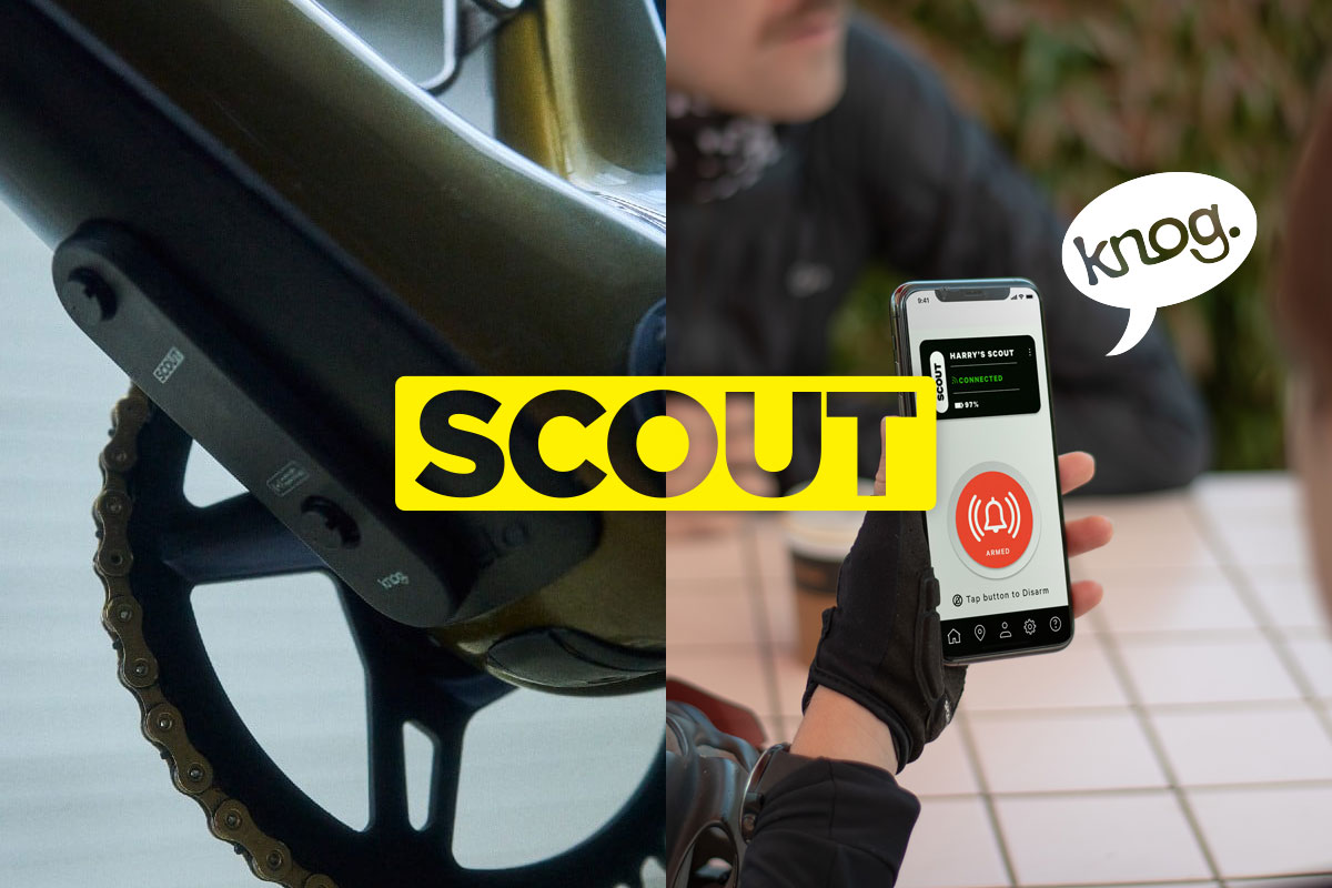 位置情報（エアタグ）+アラームの最新盗難防止デバイス SCOUT/スカウト