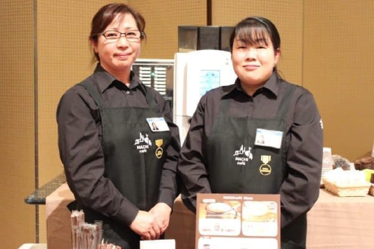 ローソン MACHI café ファンタジスタ エプロン ポロシャツSサイズ 黒