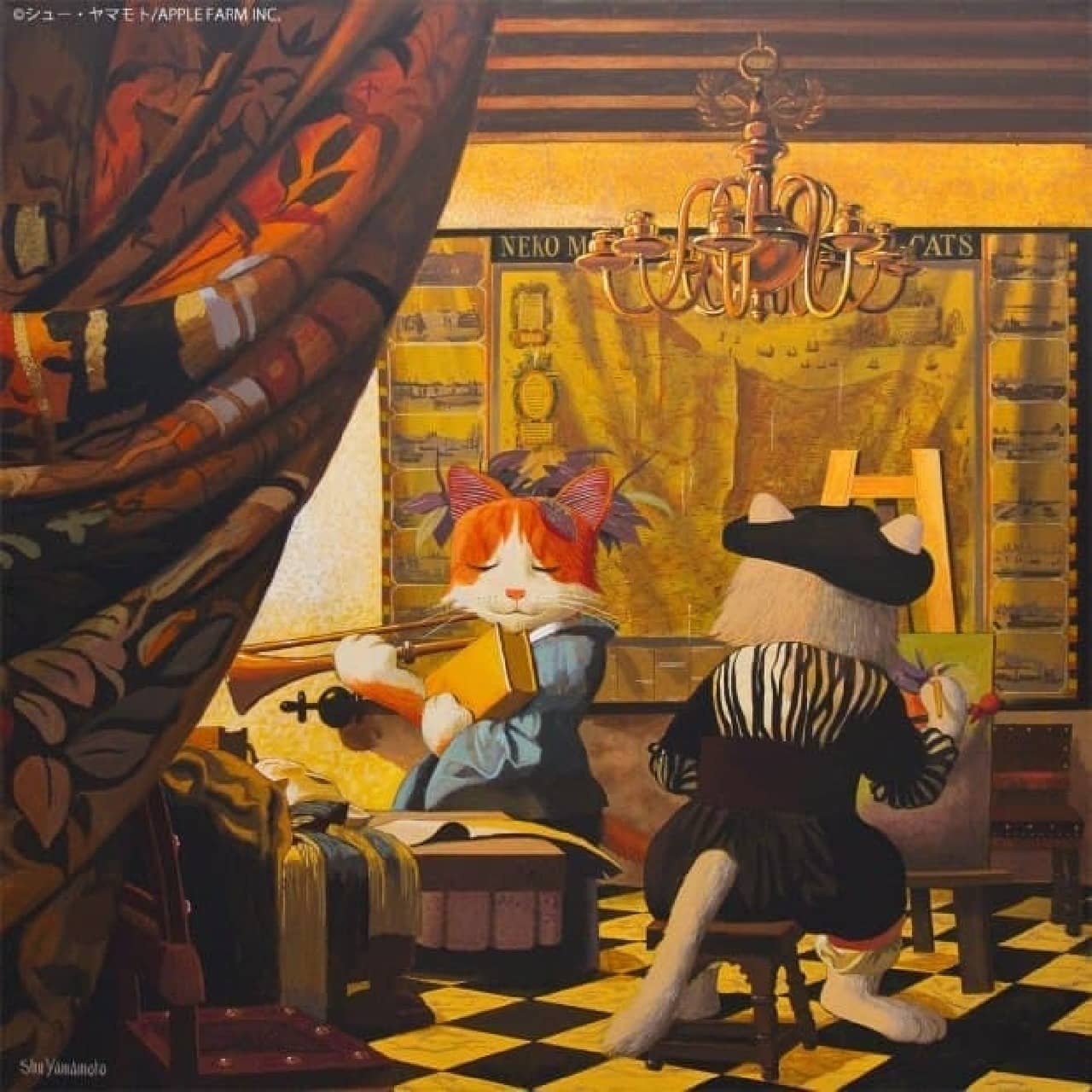 ニャーヴル美術館』のシュー・ヤマモトさんによるフェルメール