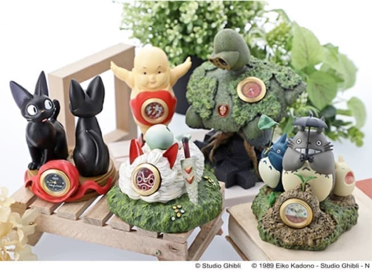 希少品】ジブリ となりのトトロ 万年カレンダー付き 置時計 掛け時計