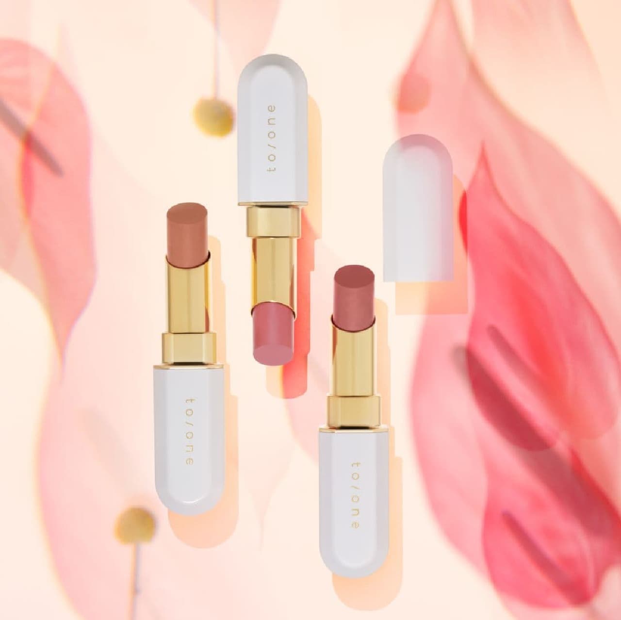 to/one「トーン カラー ブロッサム」レフィル式リップスティック