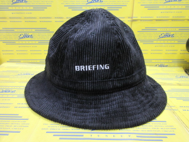 BRIEFING MS CORDUROY BELL HAT L BRG233M76 Blackのスペック詳細