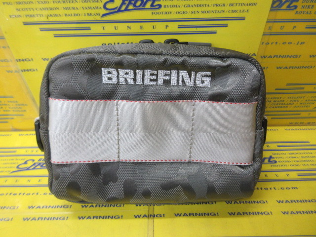 BRIEFING 3WAY POUCH LEOPARD JQ BRG251G30 Grayのスペック詳細 | 中古