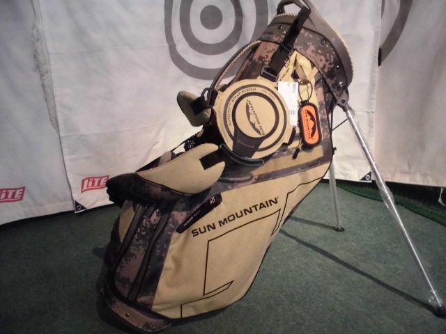サンマウンテン SLX キャディバッグ スタンドバッグ ベージュ サン