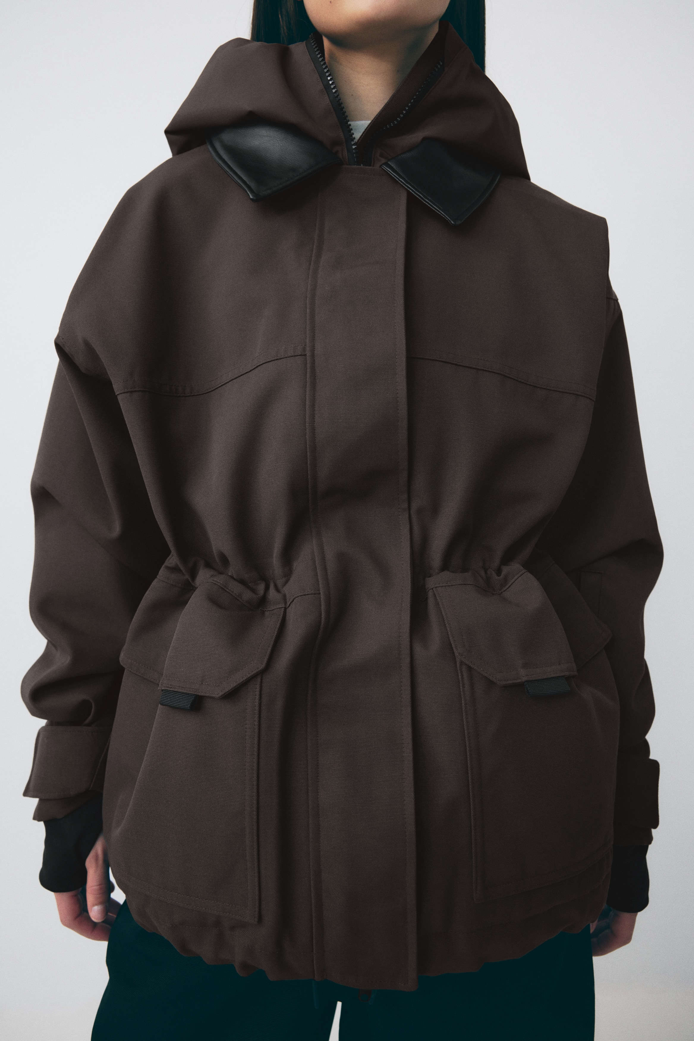 襟付きスキージャケット ThermoMove™ - ベージュ - レディース | H&M JP