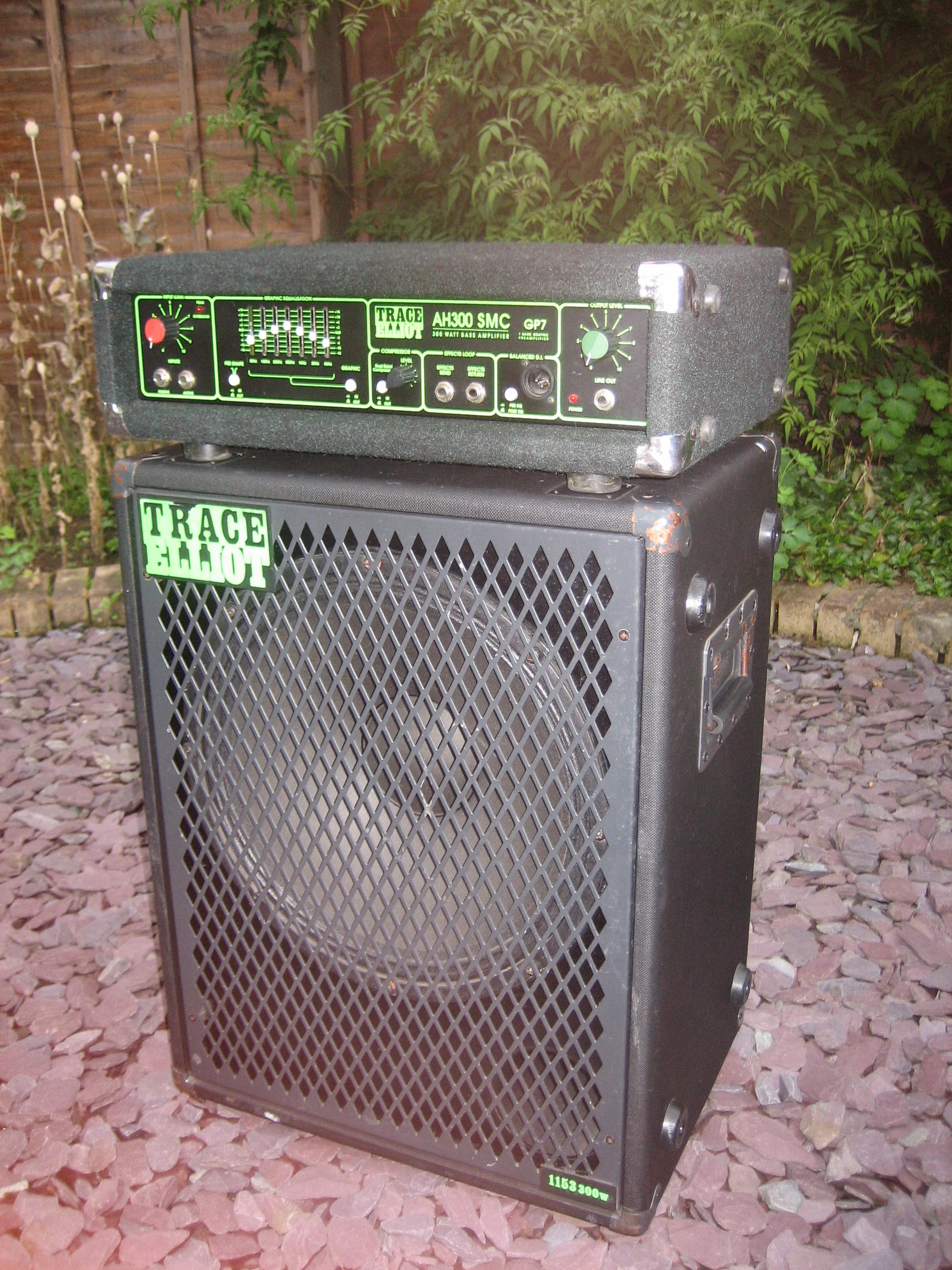 SOLD Trace Elliott AH300 SMC GP7 & 115 cab - Amps and Cabs For