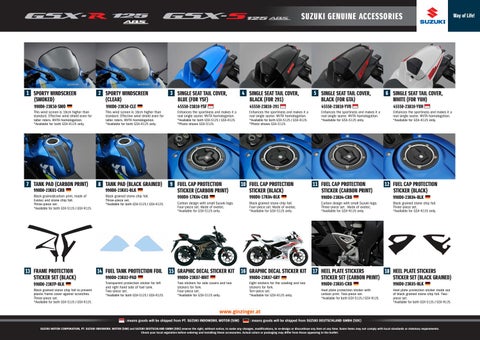 GSX-S125/R125 - サービスマニュアル 【公式通販】