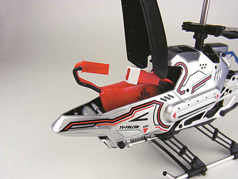 長く撮影できるようになりました――空撮に対応したR/Cヘリ「TV-FALCON