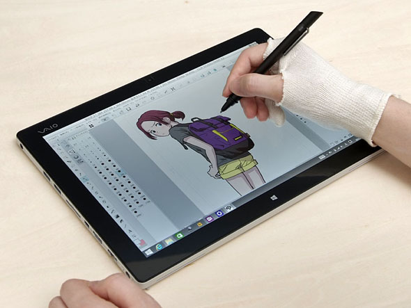 Cintiq使いの漫画家が「VAIO Z Canvas」を真剣にレビューする：液晶