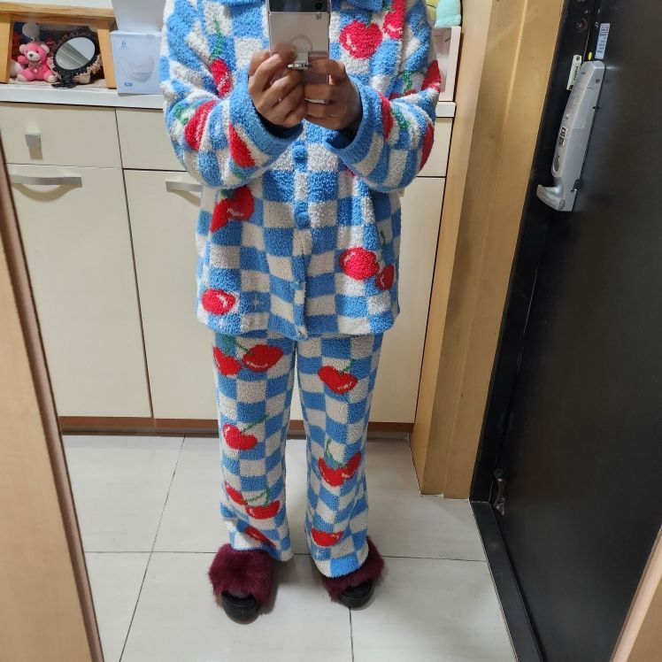 MUSINSA公式 | WIGGLE WIGGLE FASHION パジャマセット（ロング