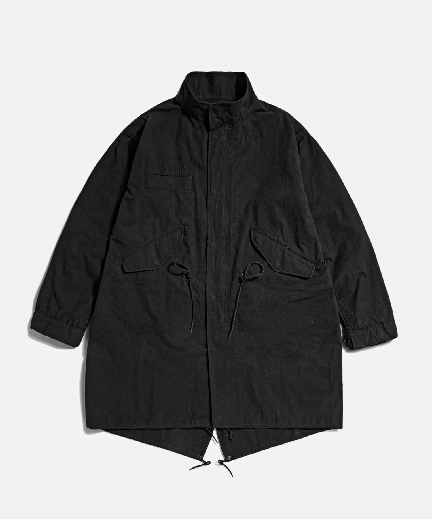 MUSINSA公式 | ESPIONAGE M65 Fishtail Parka Black