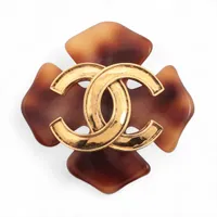 シャネル ココマーク 29 1261 ブローチ GP ゴールド A4239311｜中古