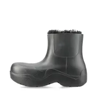 ロエベ ラバー レインブーツ 41 メンズ クリアレッド A3347153｜中古