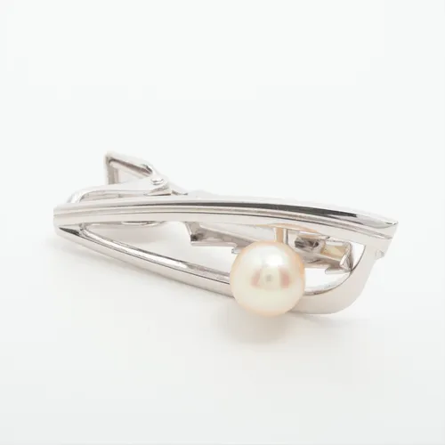 ミキモト パール ネクタイピン K14WG 約7.5mm ABランクの買取実績