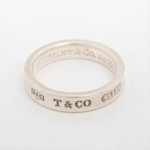 ティファニー 1837 ナロー 925 リング シルバー ABランクの買取実績