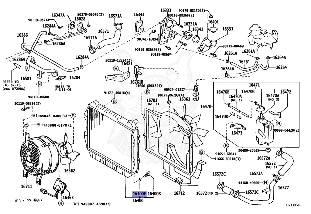 96711-19007 - Toyota - Packing (for Radiator Drain Cock) - Nengun