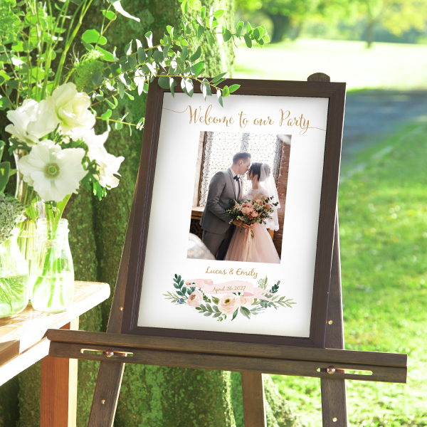 11％OFF】フォトウェルカムボード（ハーブ・ド・プロバンス design.03