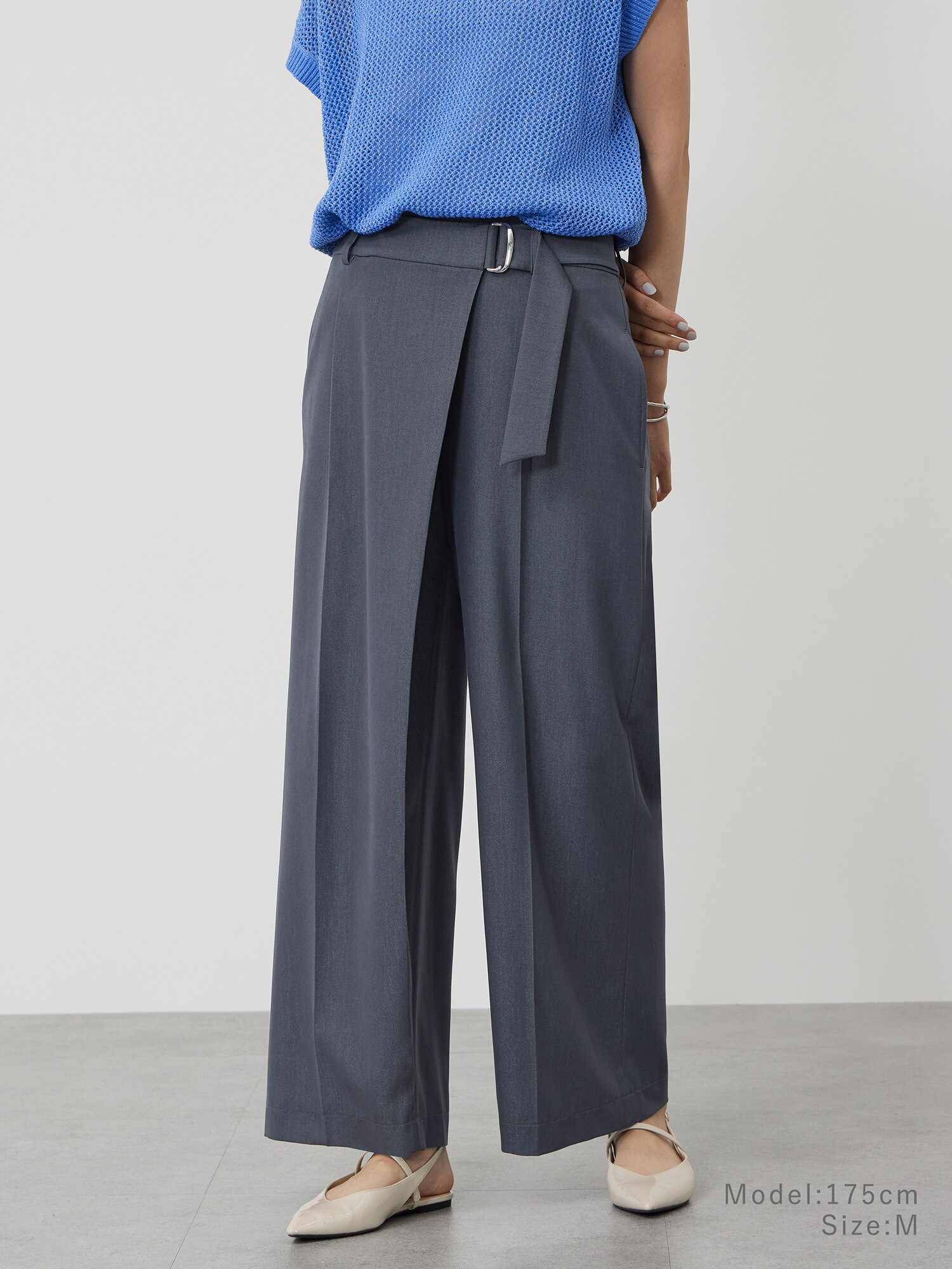 beyonce PLST ジャンプレーラップパンツ M ブルー 未着用 beyonce様