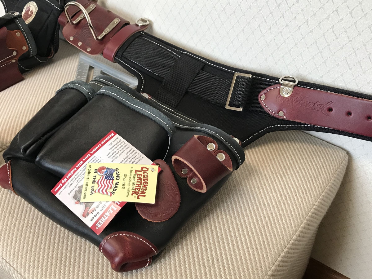 オクシデンタル ブラックレザー 本革腰袋 | アメリカンツールズJP