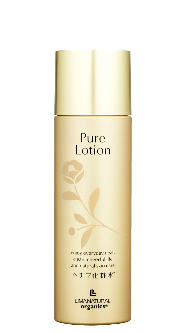 ピュアローション (ヘチマ化粧水) | 日本の植物性エイジングケア化粧品