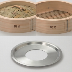 照宝 桧せいろ一段 蒸し板セット24cm | 中華街 照宝