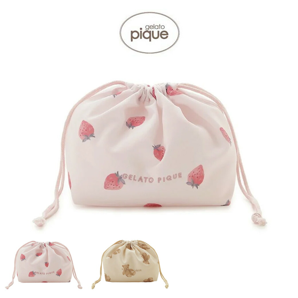 楽天市場】gelato pique kids ジェラートピケ キッズ KIDS 巾着M