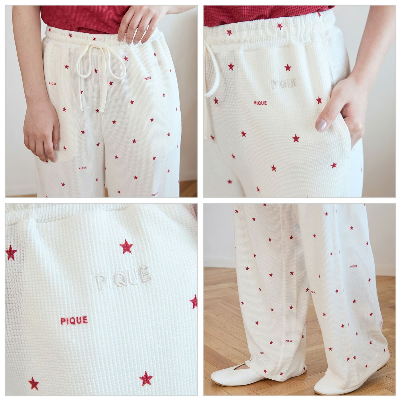 楽天市場】SALE20%OFF ジェラートピケ gelato pique 星柄ワッフル