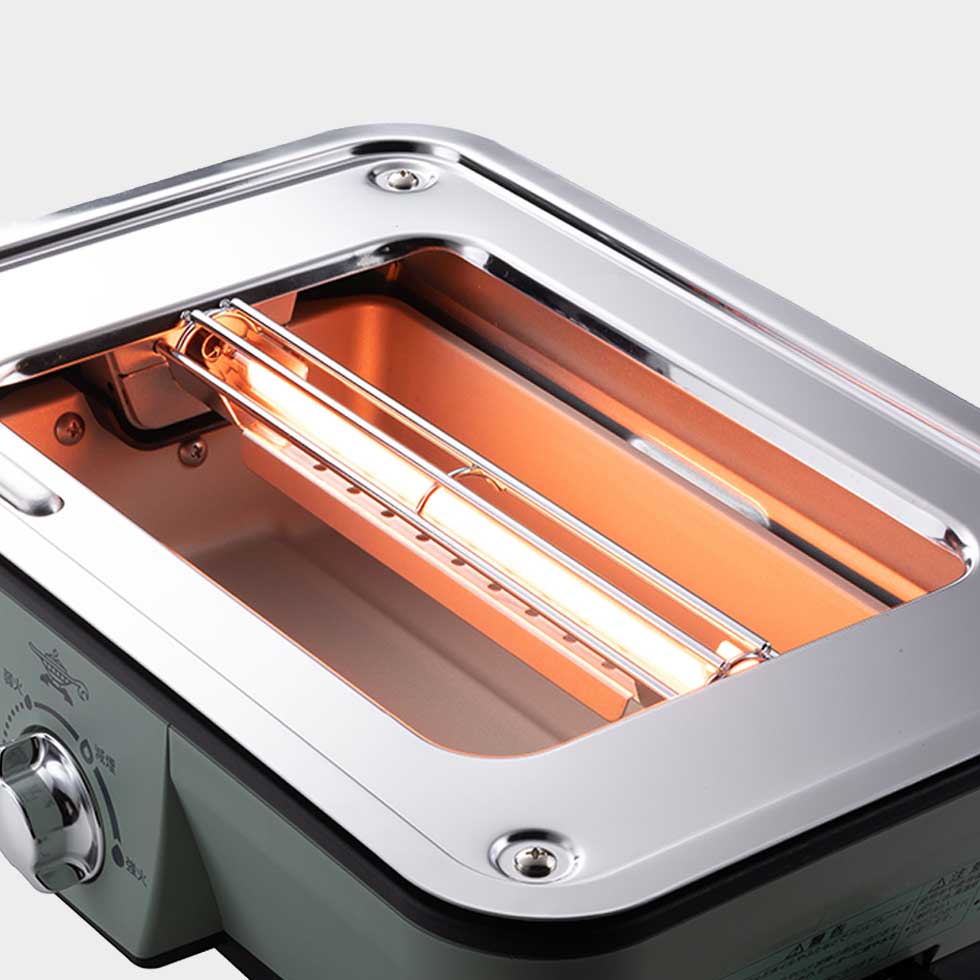 楽天市場】アラジン グラファイトミニグリラー shichirin CAG-MG7AG