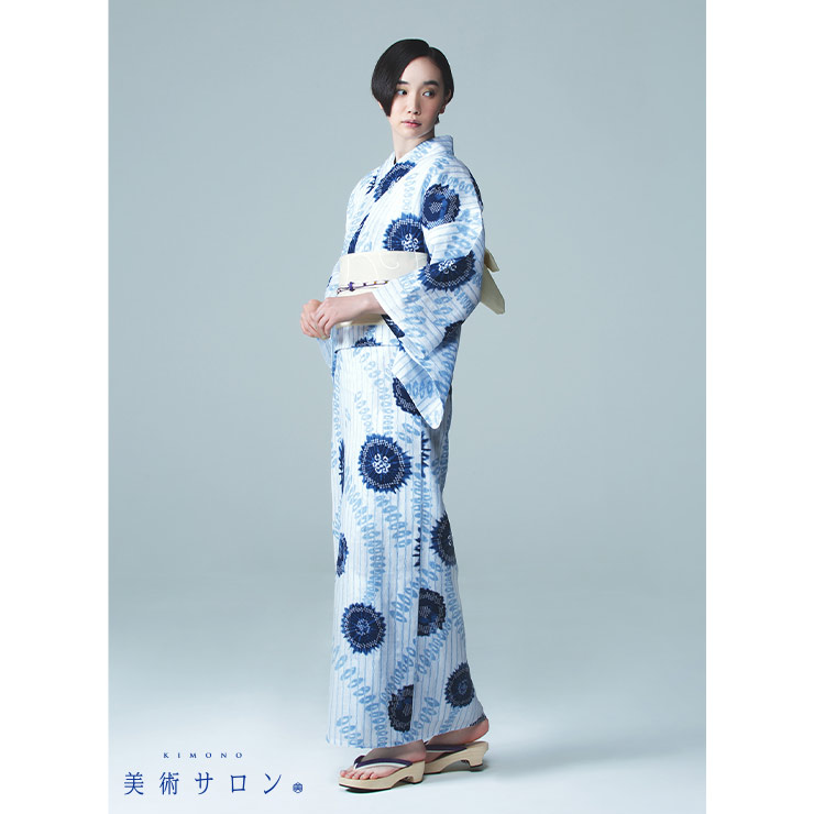楽天市場】＼楽天マラソン開催中!／[ 美術サロン ] 浴衣 藍捺染 知多