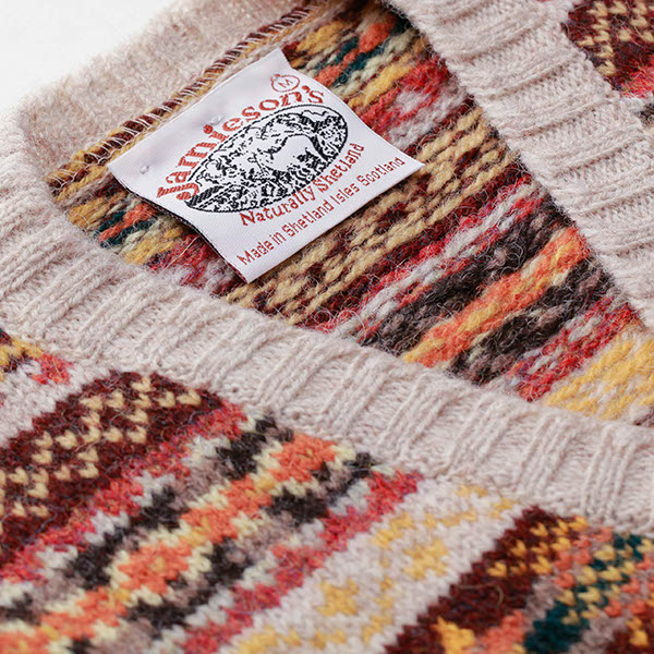 スコットランド製 送料無料 JAMIESON'S【ジャミーソンズ】FAIRISLE