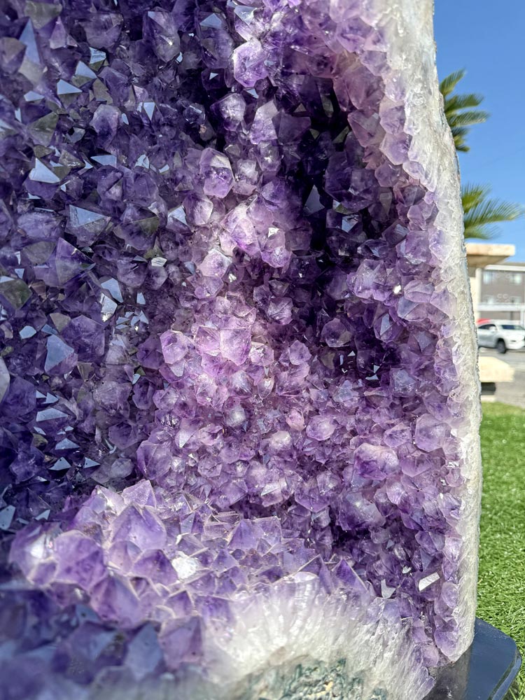 天然紫水晶 アメシスト（アメジスト） ドーム No.06 59.5kg