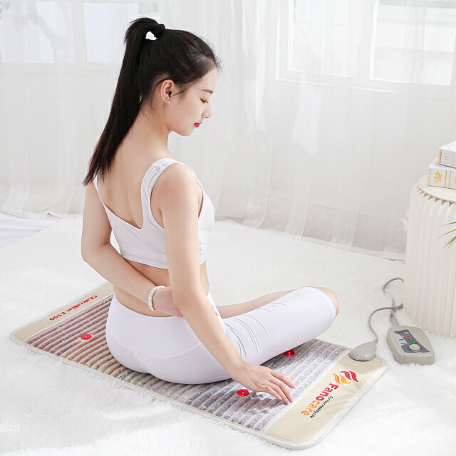 楽天市場】Fanocare 温熱バイオマット(50×100cm) 7種類の天然石 12