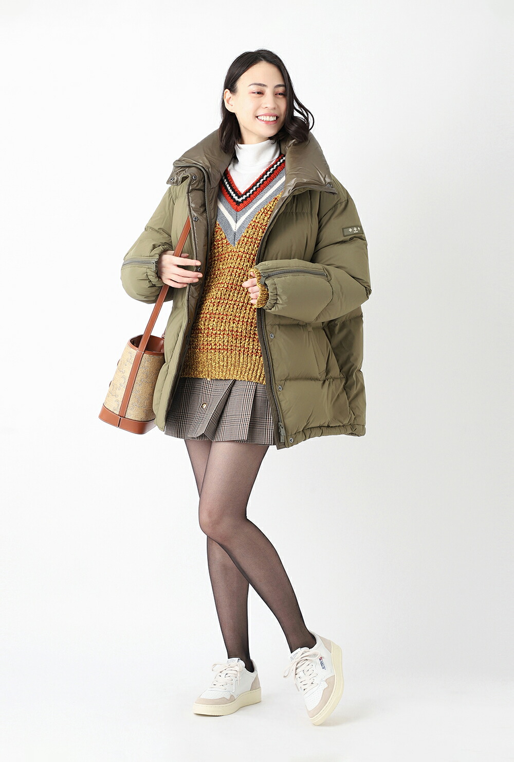 アウトレット】【ラスト1点】CELINE セリーヌ プリーツスカート/ミニ