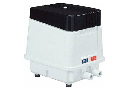 楽天市場】安永エアポンプ エアーポンプ EP-60GR (60L/右側2口ポンプ