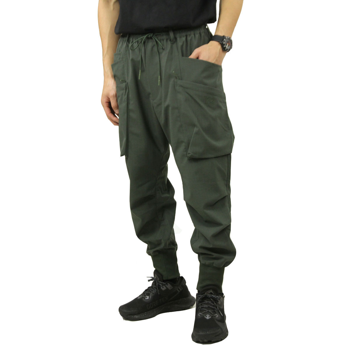 ワイスリー ボトムス メンズ 正規品 Y-3 ナイロンパンツ カーゴパンツ