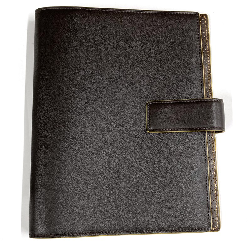 1点限り】ASHFORD システム手帳 A5サイズ 19mmリング ホック ソーホー