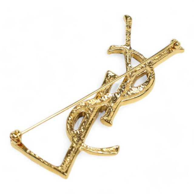 楽天市場】＼10％OFF+さらに3倍☆1/5限定／ サンローラン ブローチ