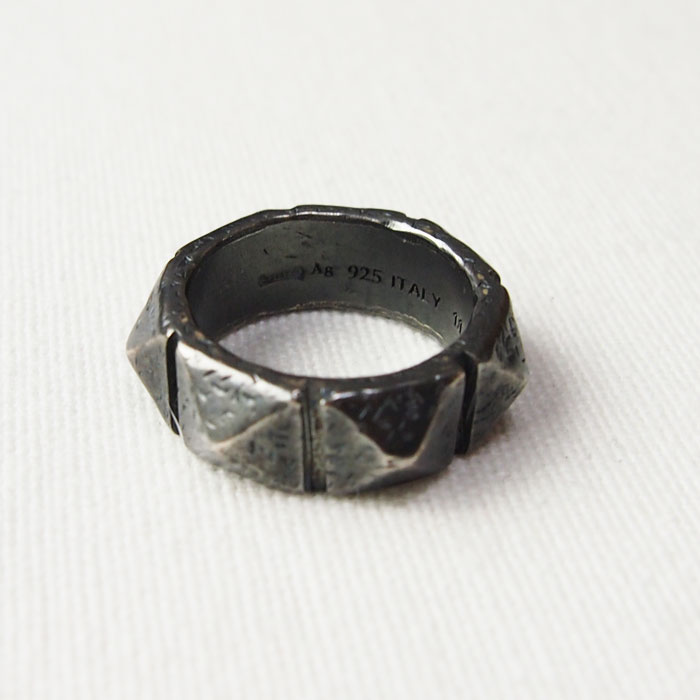 ボッテガヴェネタ シルバー スタッズ リング/シルバーBottega Veneta