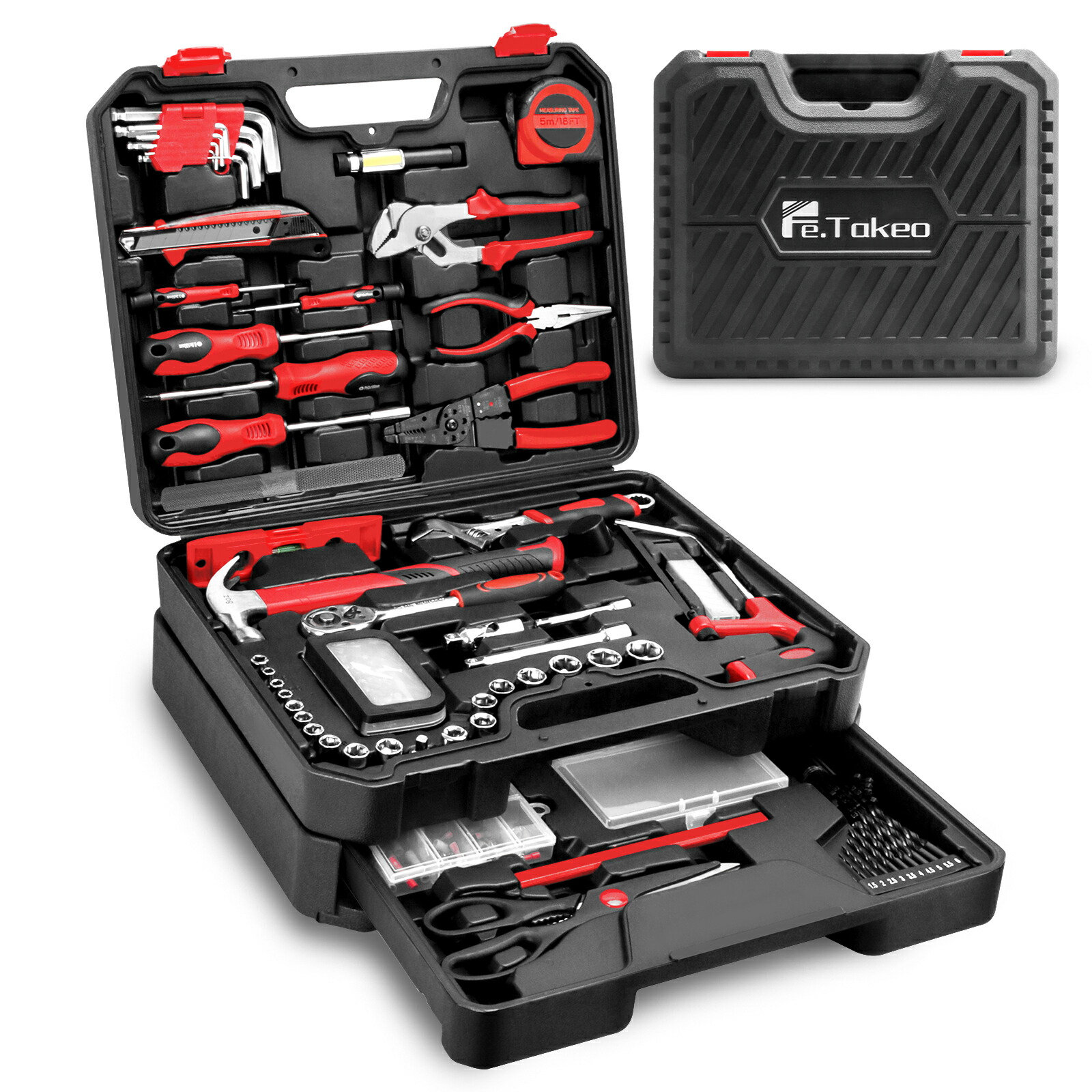 楽天市場】即納！ 427pcs 工具セット 作業セット 修理道具 セット