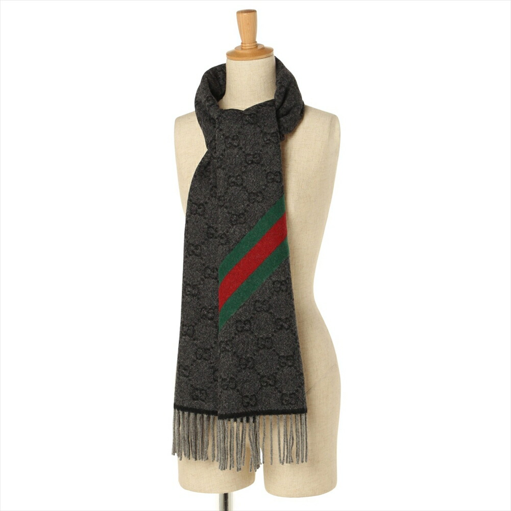楽天市場】GUCCI マフラー 570603 3G200 ストール メンズ レディース