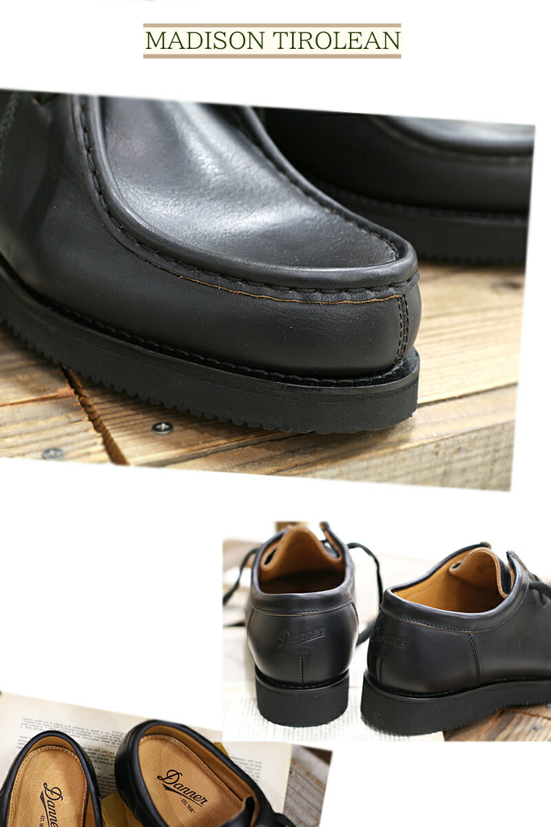 楽天市場】【国内正規品】 DANNER MADISON TIROLEAN BLACK D216003