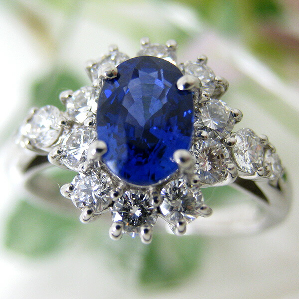 楽天市場】【半額】 サファイア リング PT900 プラチナ900 指輪